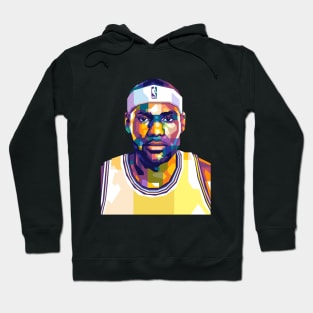 king james WPAP illustration Hoodie